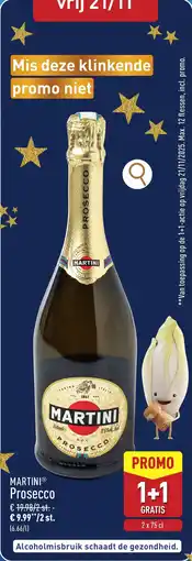 ALDI Martini prosecco aanbieding