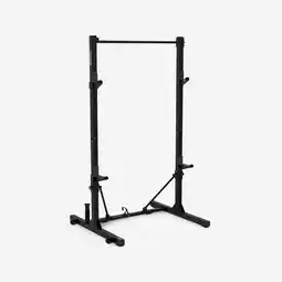 Decathlon Compact opvouwbaar squat en pull-up rack 500 aanbieding
