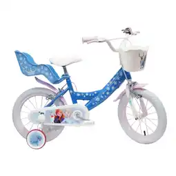 Decathlon Kinderfiets 14 inch 4-6 jaar Frozen aanbieding