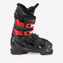Decathlon Skischoenen voor heren Atomic Hawx Magna 100 HV zwart en rood aanbieding