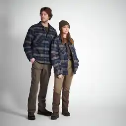 Decathlon WOLLIGE JAS IN OVERHEMDMODEL VOOR DE JACHT 500 BLAUW aanbieding