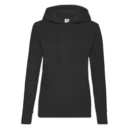 Decathlon Dames Klassieke Hoodie (Zwart) aanbieding