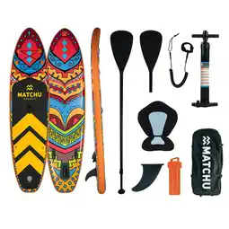 Decathlon SUP Board - SUP - Stand up paddle - Opblaasbaar - 10''6 - Complete set aanbieding