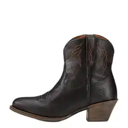 Decathlon Leren westernlaarzen voor dames Ariat Darlin aanbieding