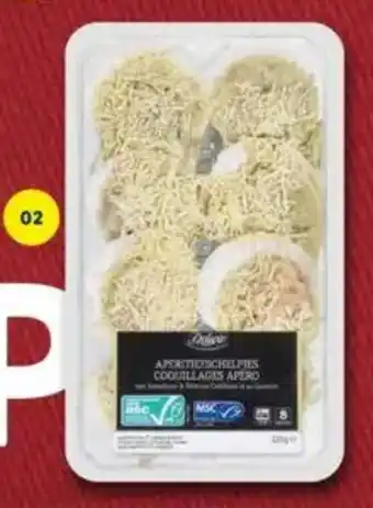 Lidl Aperitiefschelpjes aanbieding