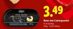 Lidl Boter met Camarguezout aanbieding