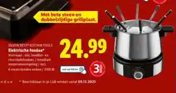 Lidl Silvercrest kitchen tools elektrische fondue aanbieding