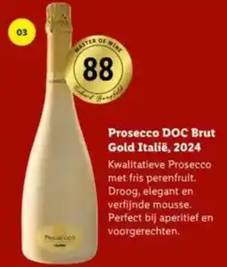 Lidl Prosecco DOC Brut Gold aanbieding