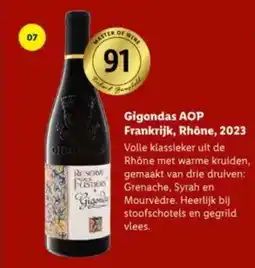 Lidl Gigondas AOP aanbieding