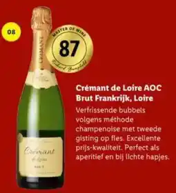 Lidl Crémant de Loire AOC Brut aanbieding