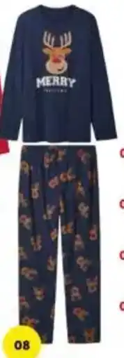 Lidl Esmara kerstpyjama aanbieding