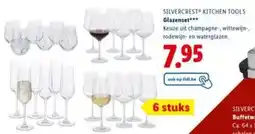 Lidl Silvercrest kitchen tools glazenset aanbieding