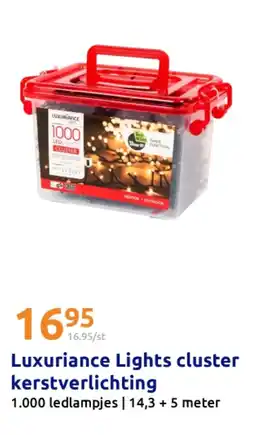 Action Luxuriance Lights cluster kerstverlichting aanbieding