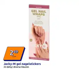 Action Jacky-M gel nagelstickers aanbieding