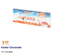 Action Kinder Chocolade aanbieding