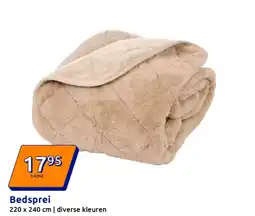 Action Bedsprei aanbieding