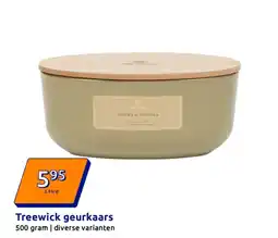 Action Treewick geurkaars aanbieding