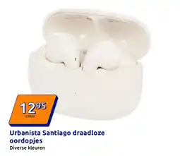 Action Urbanista Santiago draadloze oordopjes aanbieding