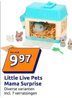 Action Little Live Pets Mama Surprise aanbieding