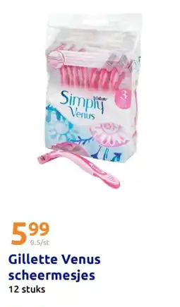 Action Gillette Venus scheermesjes aanbieding