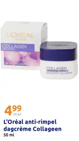 Action L'Oréal anti-rimpel dagcrème Collageen aanbieding