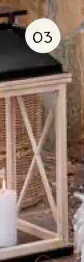 Horta Vurenhouten Lantaarn aanbieding