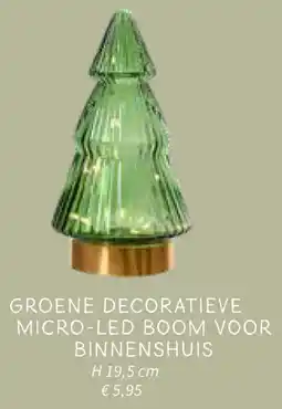 Horta Groene Decoratieve Micro-Led Boom Voor Binnenshuis aanbieding
