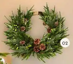 Horta Krans met Dennenappels aanbieding