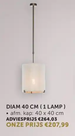 Zelfbouwmarkt Hanglamp Brons aanbieding