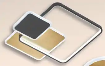 Zelfbouwmarkt Plafonnier Goud / Zwart aanbieding