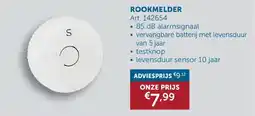 Zelfbouwmarkt Rookmelder aanbieding