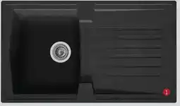 Zelfbouwmarkt Spoelbak Zwart Enkele Bak NilSPOELBAK ZWART "NILS" [1 & 2] EN aanbieding