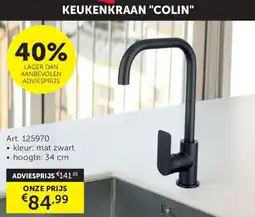 Zelfbouwmarkt Keukenkraan ColKEUKENKRAAN "COLIN" aanbieding