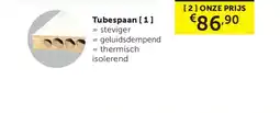 Zelfbouwmarkt Complete Vlakke Schilderdeur Tubespaan aanbieding