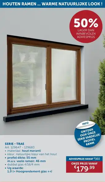 Zelfbouwmarkt Serie Trae aanbieding