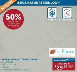 Zelfbouwmarkt Vloer en Wandtegel Dades aanbieding