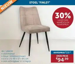 Zelfbouwmarkt Stoel Finley aanbieding