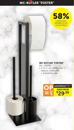 Zelfbouwmarkt Wc Butler Foster aanbieding