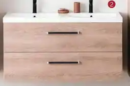 Zelfbouwmarkt Badkamermeubel Bison Wastafelkast aanbieding