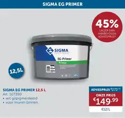 Zelfbouwmarkt Sigma EG Primer aanbieding
