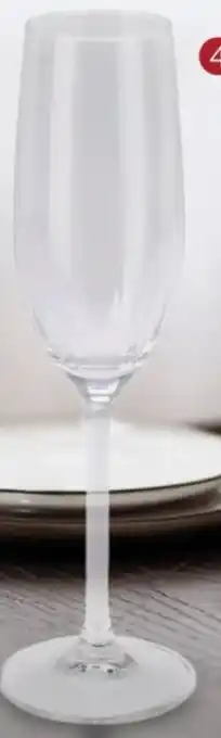 Zelfbouwmarkt Champagne Glas aanbieding