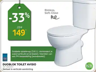 Duoblok Toilet Avisio