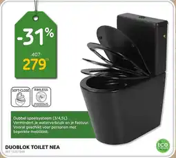 Brico Duoblok toilet nea aanbieding
