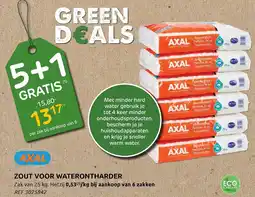Brico Axal Zout voor Waterontharder aanbieding