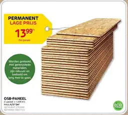 Brico OSB Paneel aanbieding