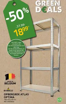 Brico Avasco Opbergrek Atlas Optima aanbieding