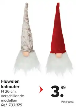 Carrefour Fluwelen Kabouter aanbieding