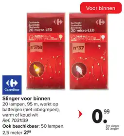 Carrefour Slinger voor binnen aanbieding