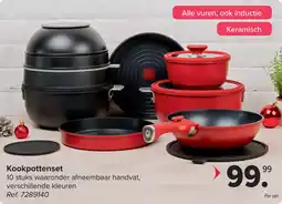 Carrefour Kookpottenset aanbieding
