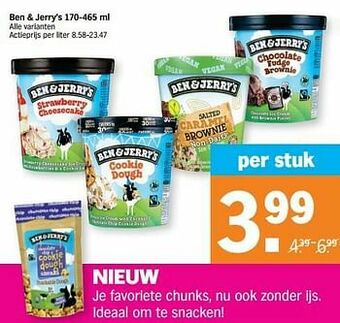 Albert Heijn Ben + jerry`s aanbieding
